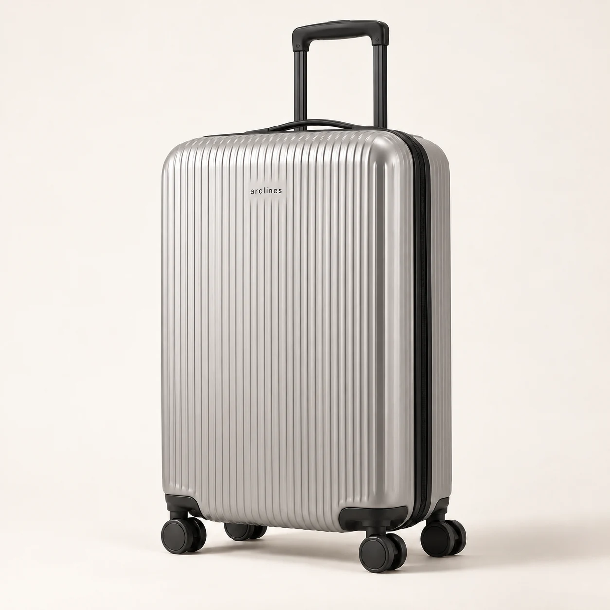 LINE 28 — Silver suitcase, 28 size